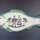 Large fish dish Faience de Pornic MBFA