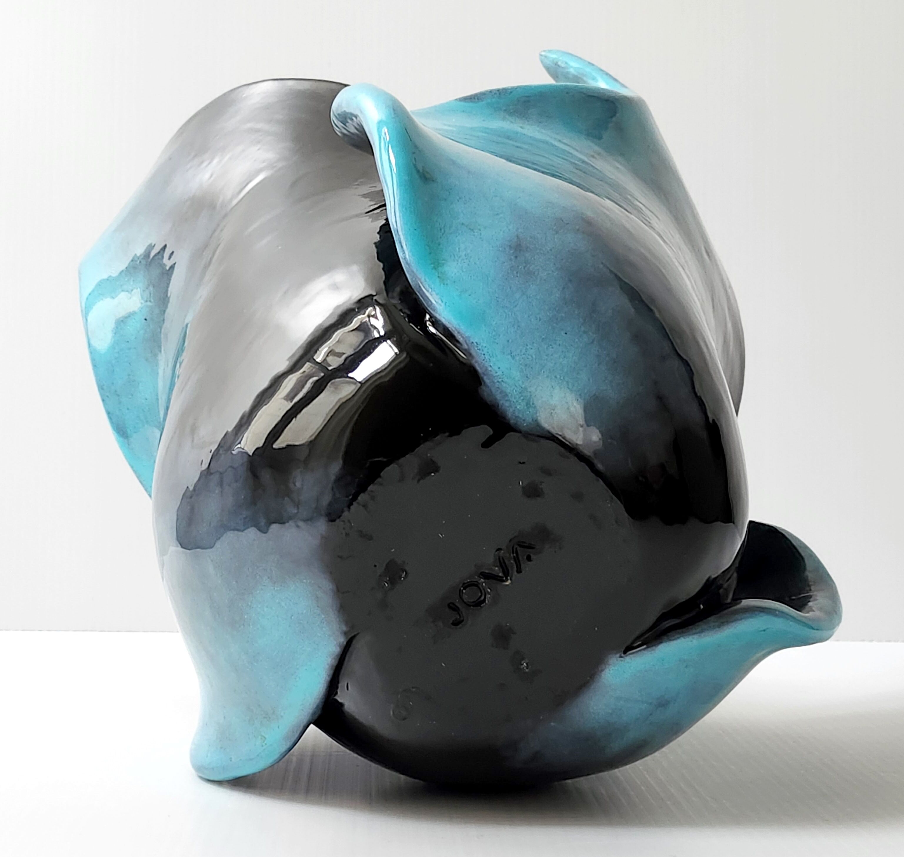 Vintage vase 1950 ceramic Jova