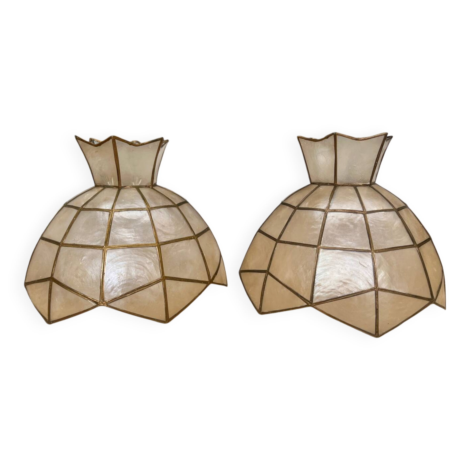 Suspension en nacre - Toile