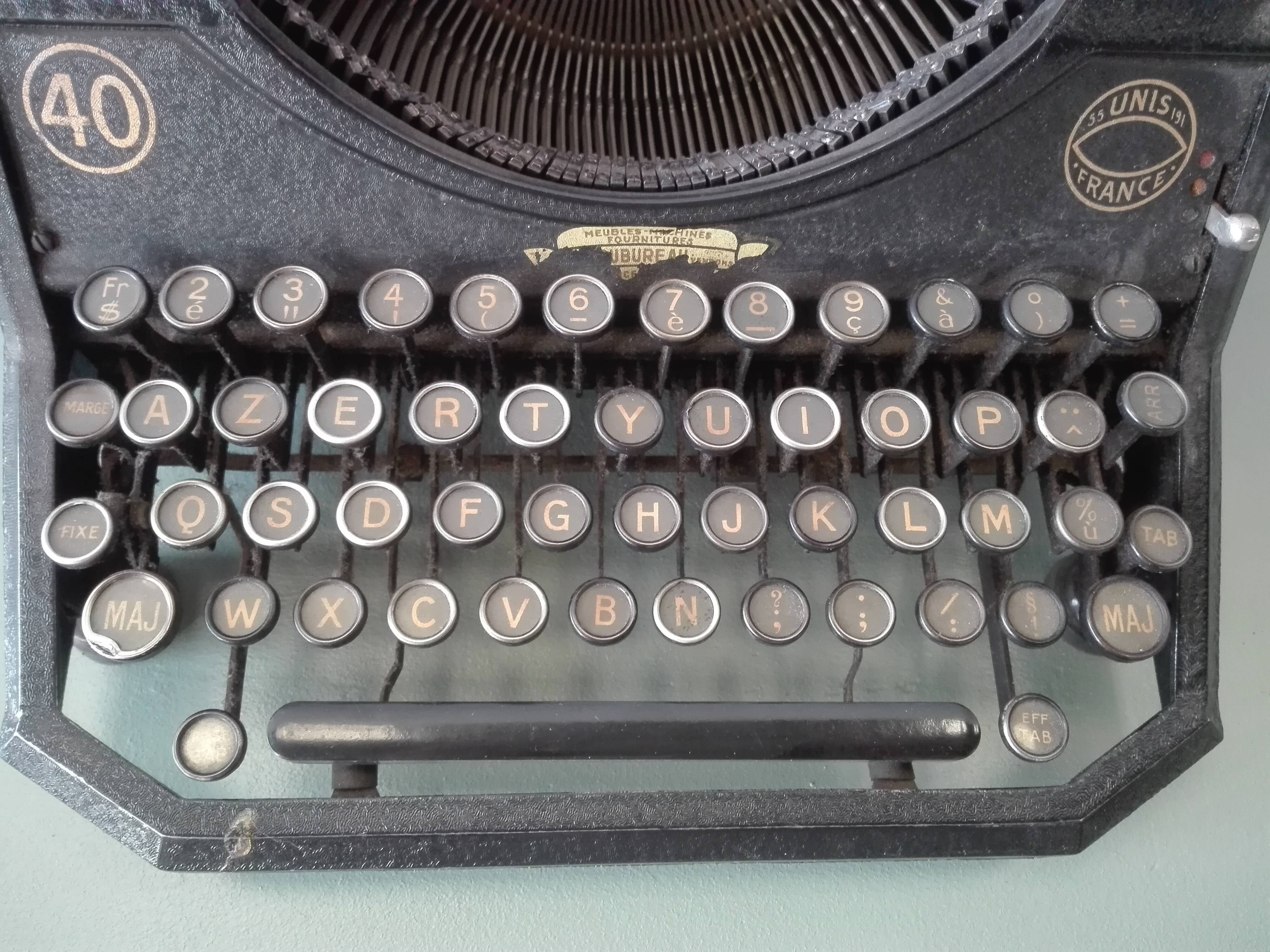 Rooy United 40 typewriter