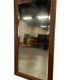 Vintage wooden wall mirror