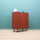 Commode en teck, design danois, années 1970, fabriquée au Danemark