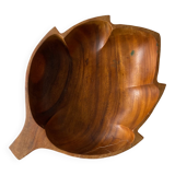Plat en bois artisanal