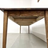Very large solid pine farmhouse table