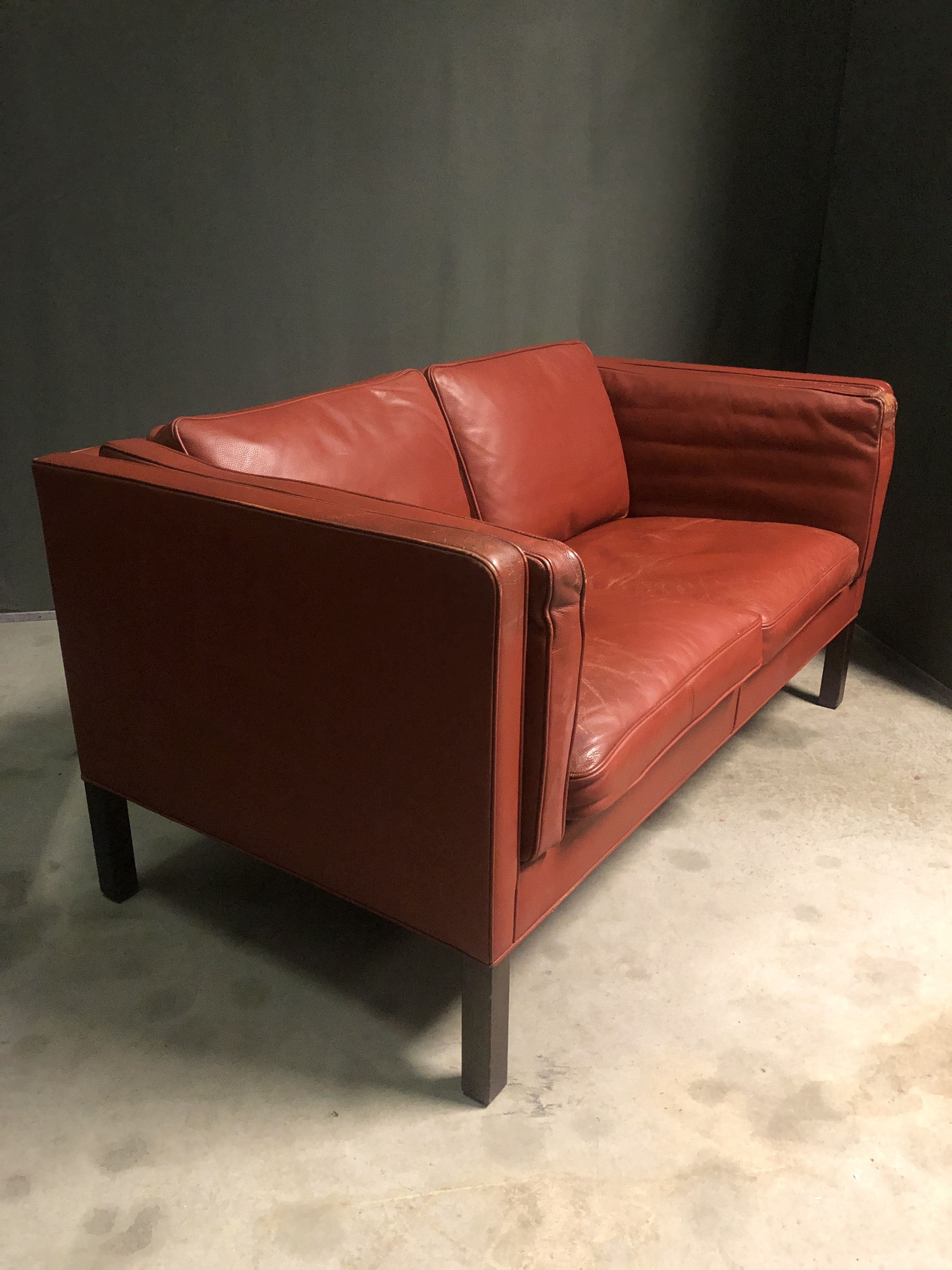 2 seat sofa by Borge Mogensen  for Fredericia Stolefabrik 1960's