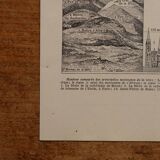 Original lithograph on the heights