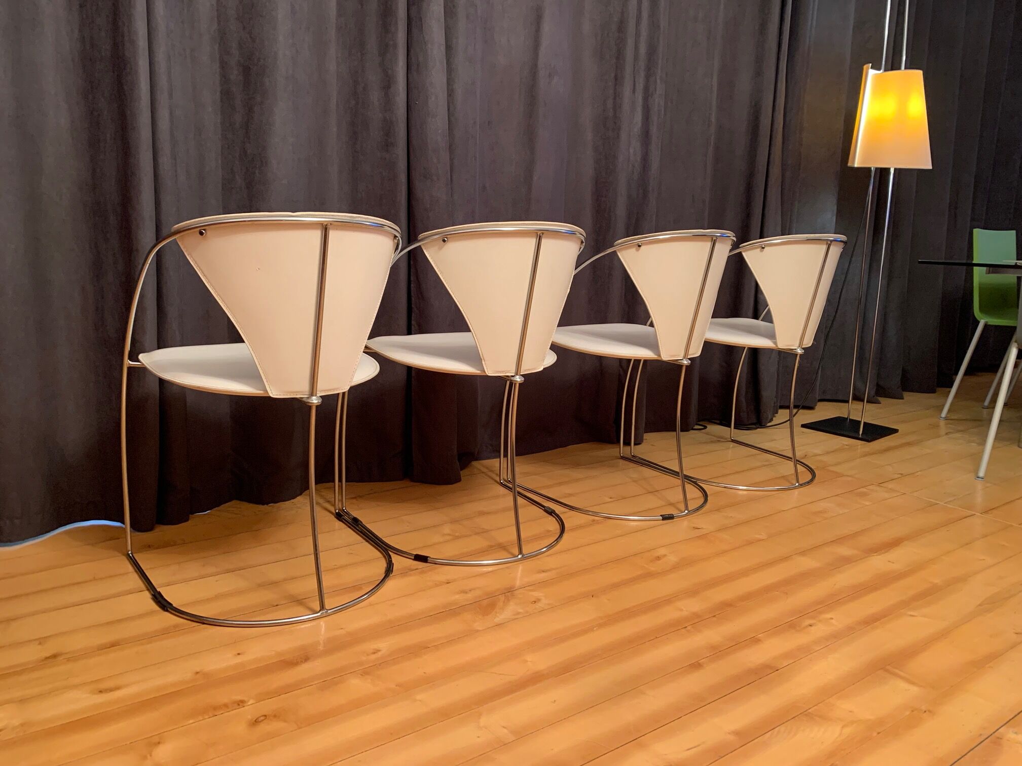 Set of four Linda chairs, Arrben, Italy, 1980s