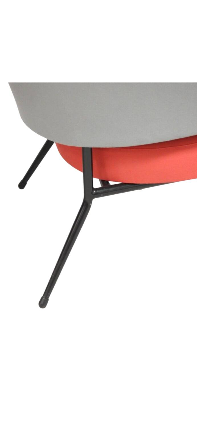 Pair of armchairs by Maurice Cabrol, French design from the 50s-60s.