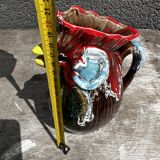 Vallauris Ceramic Rooster Pitcher - 1970s - H 20 cm