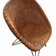 Rattan armchair Teun Velthuizen for Urotan 1950