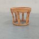 Tabouret en bambou et rotin