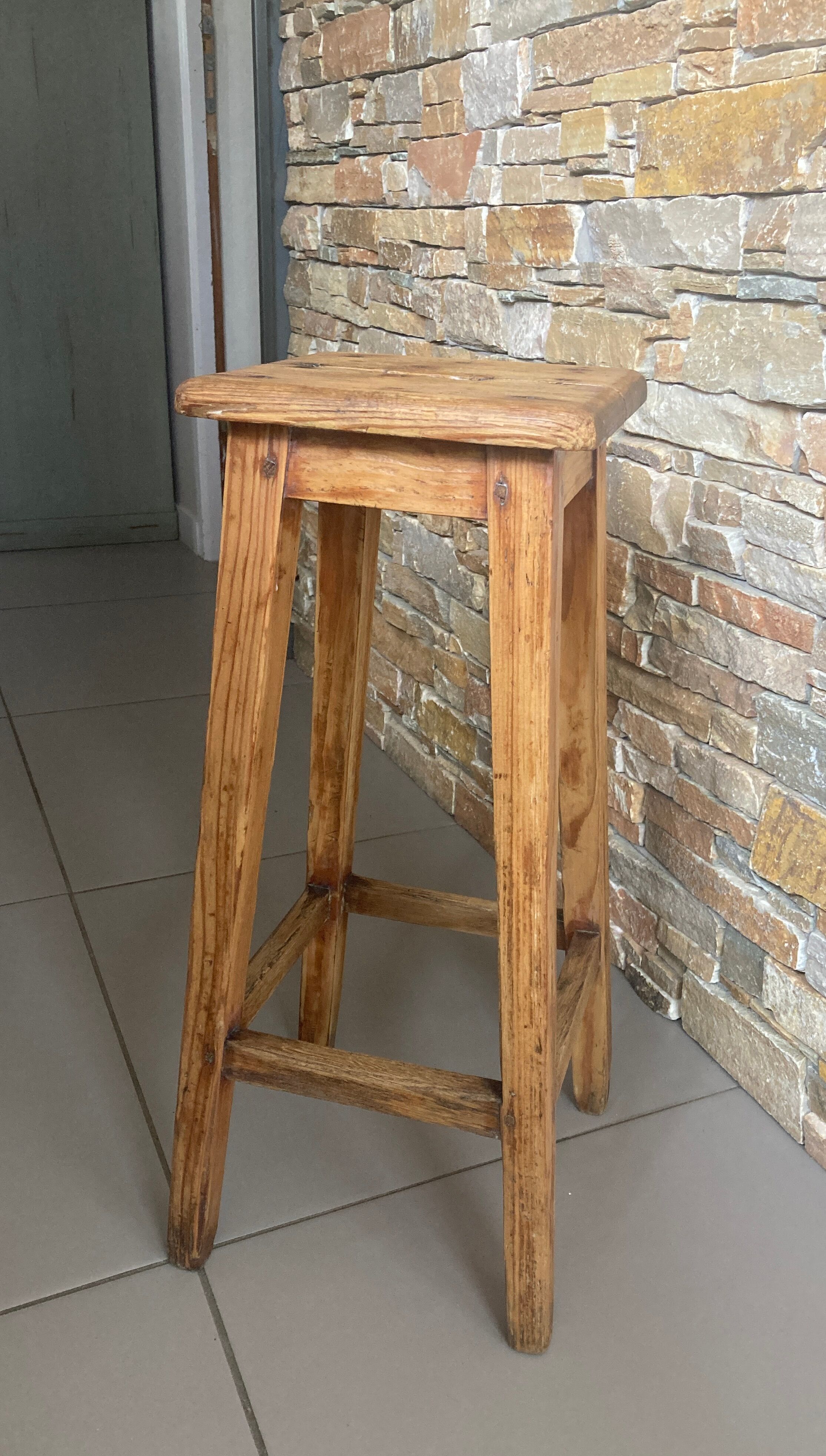 Wooden stool