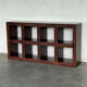 Large Solid Wood Open Bookcase / Room Divider — 180 cm