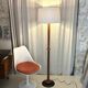 Scandinavian teak floor lamp
