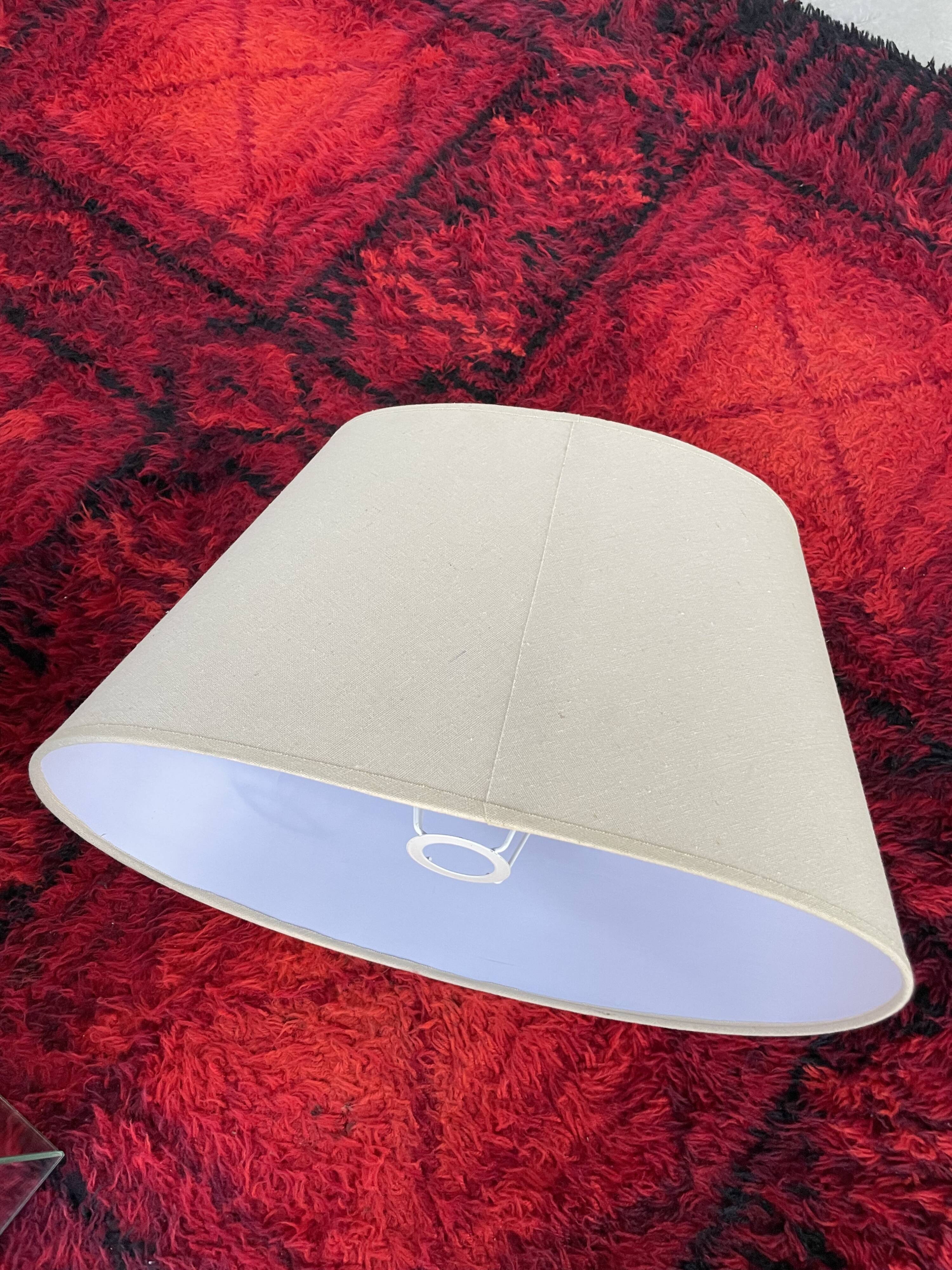 1950s wooden table lamp