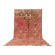 Tapis Boujaad vintage 195 x 340 cm - Tapis berbère marocain fait à la main - Tapis en laine
