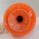Vintage pendant light in Orange opaline/space era/vintage