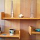 Wall shelves "pine" 1980s