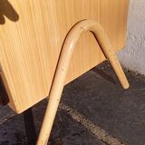 Chevet d'internat métal et bois