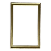 Golden wooden frame 45x68cm