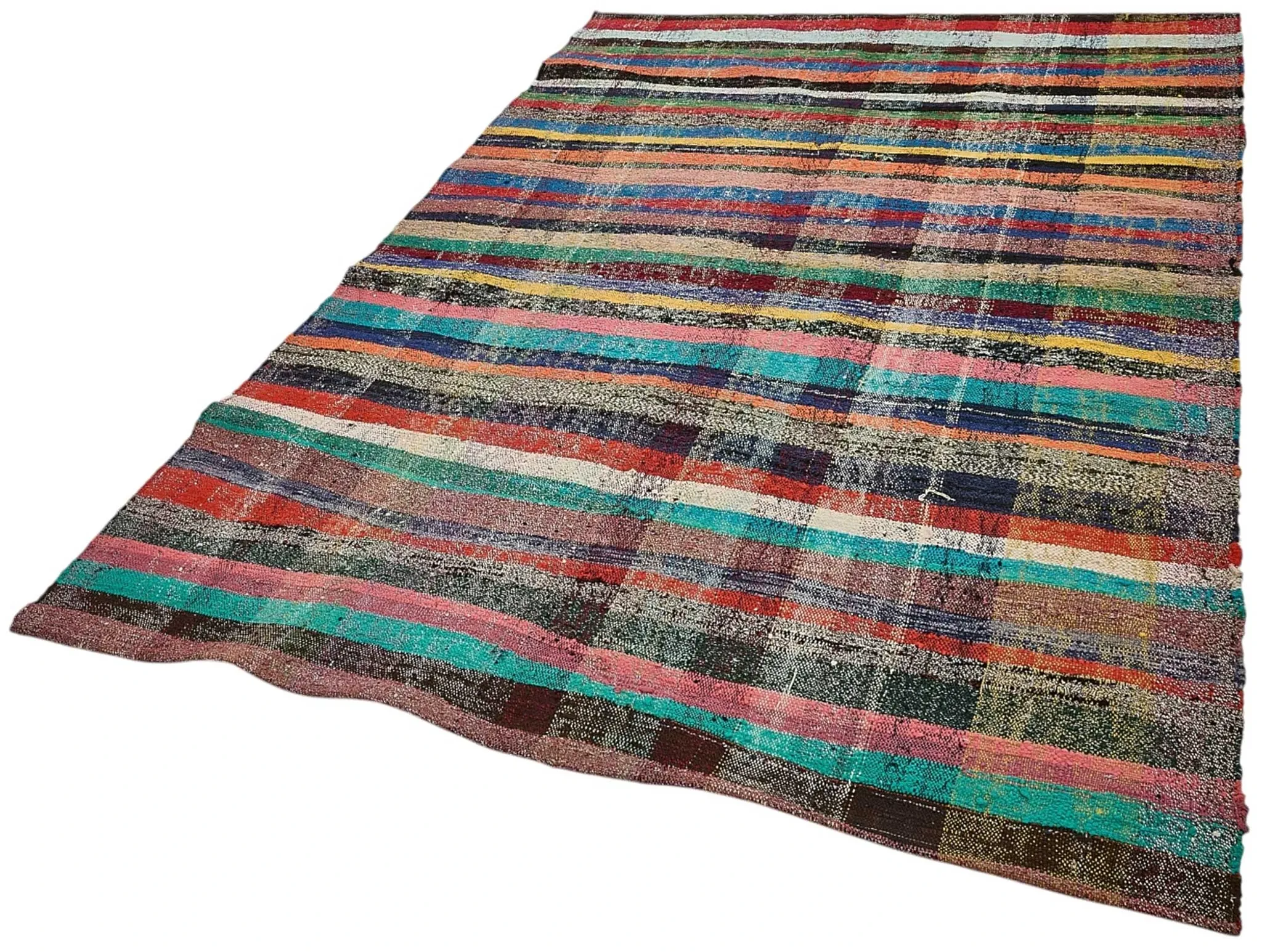 Turkish Handwoven Flatweave Chaput Kilim 175 cm x 275 cm