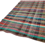 Turkish Handwoven Flatweave Chaput Kilim 175 cm x 275 cm