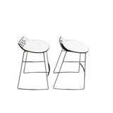 Set of 2 Italian JAM Bar Stools by Calligaris