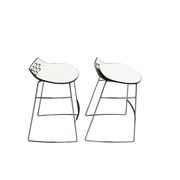Set of 2 Italian JAM Bar Stools by Calligaris