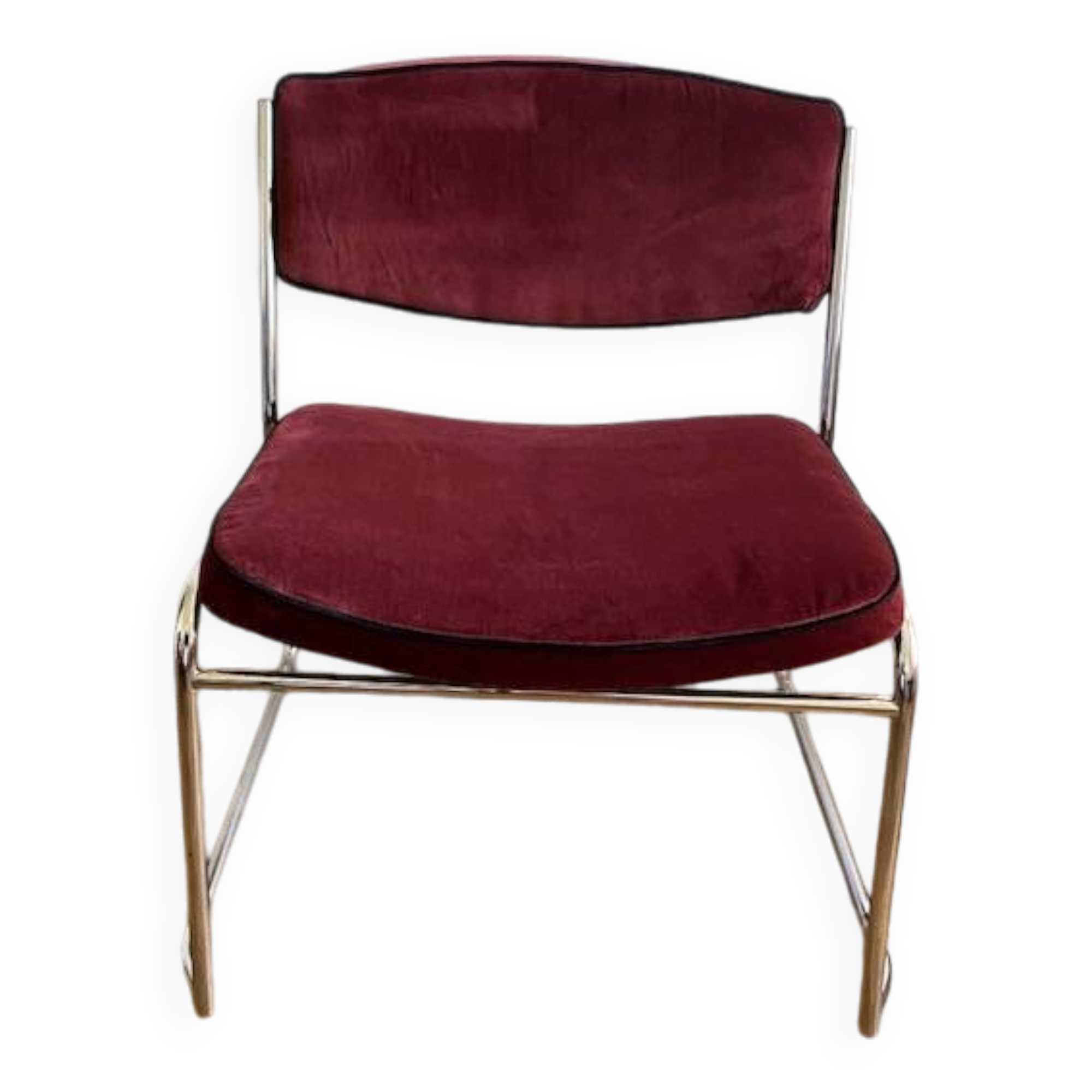 Velvet armchair, 1970