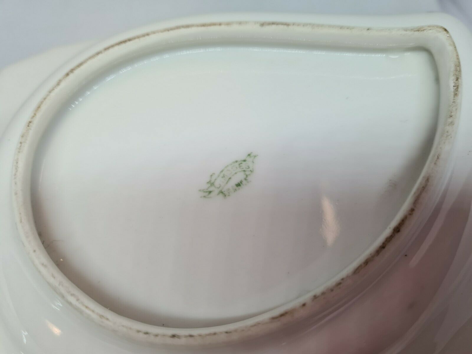 Limoges porcelain presentation dish