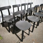 Suite de 8 chaises All Plastic Chair, Vitra