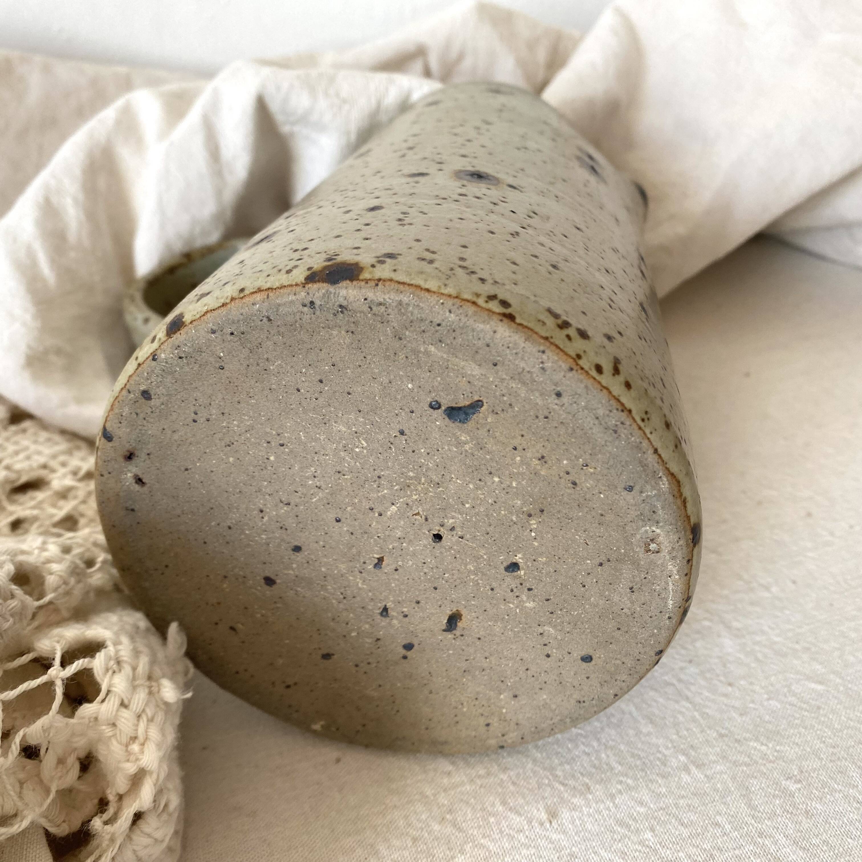 Pyreted stoneware pitcher