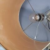 Ancienne lampe style Louis XVI bronze à poser + abat-jour 69 cm S 806