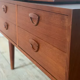 Scandinavian teak TV stand Kai Kristiansen