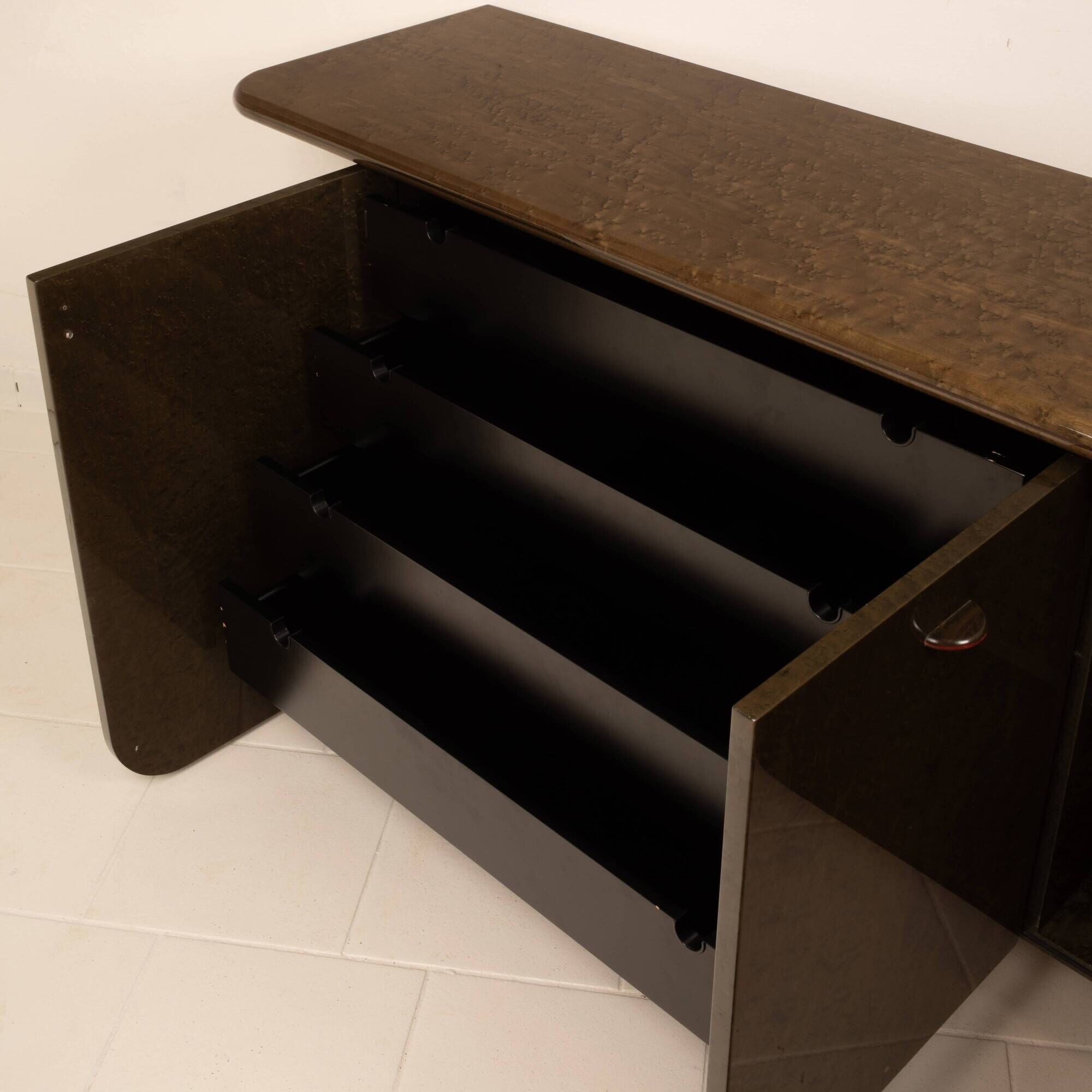 Seven sideboard by Luigi Saccardo for Gasparello, small version