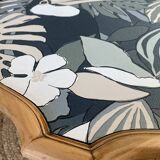 Classic style coffee table restyled black and jungle