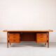 Danish mid-century desk model 207 in teak by Arne Vodder for Sibast, 1960s.