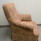 Antique English armchair with Liberty floral tapestry