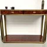 Jean-Claude Mahey lacquered console table