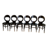 Set of 6 Baumann seagull model chairs