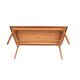 Table basse vintage en teck par Alf Svensson pour Tingströms Suède