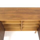 Enfilade scandinave en noyer, Skaraborgs Möbelindustri, Suède, 1960
