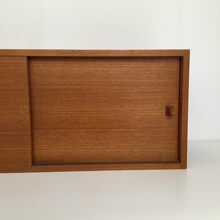 Vintage Scandinavian wall sideboard