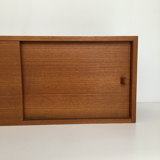 Vintage Scandinavian wall sideboard