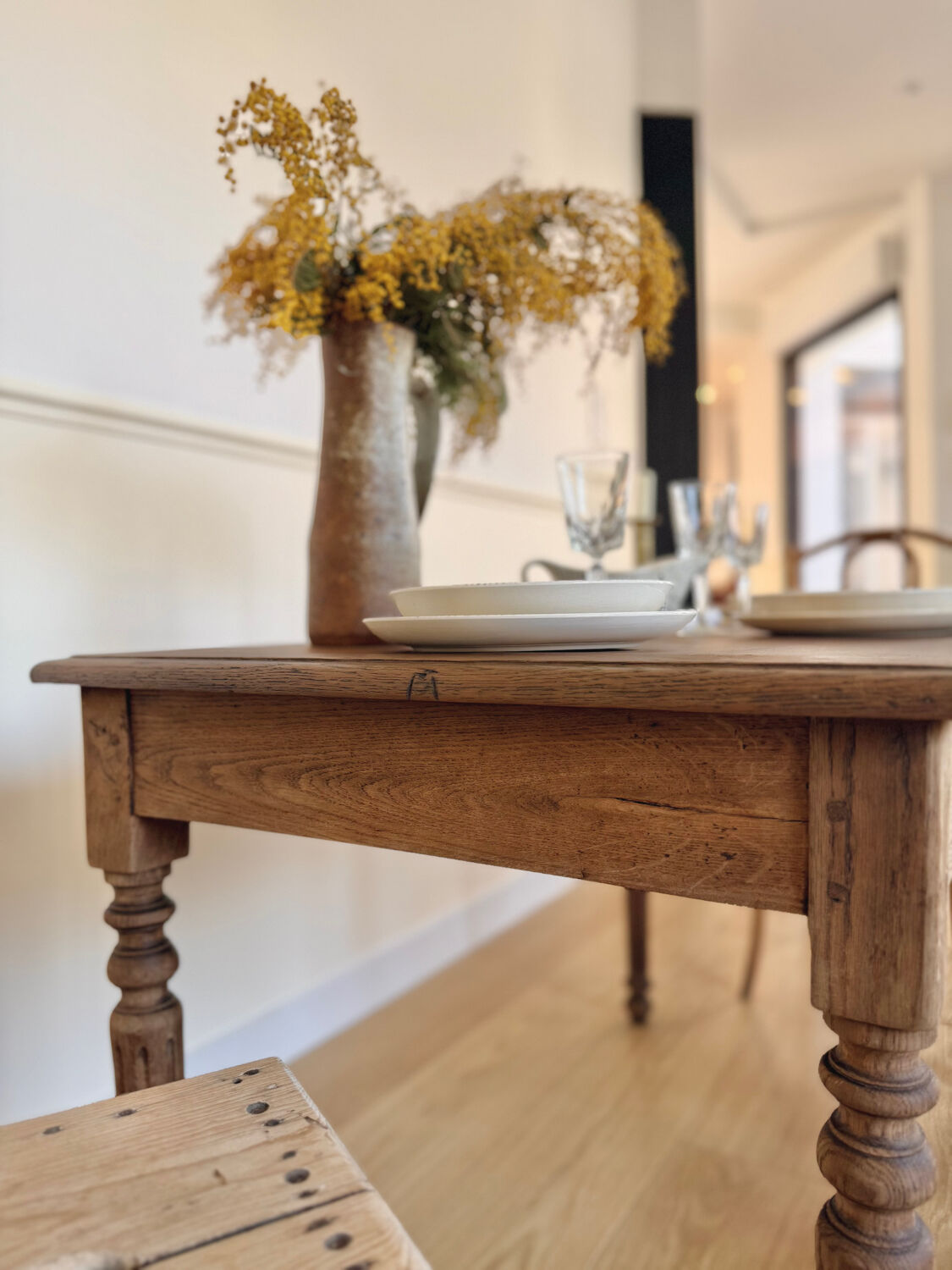 Table en chêne ou bureau