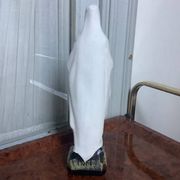 Small plaster statue of the Virgin Mary