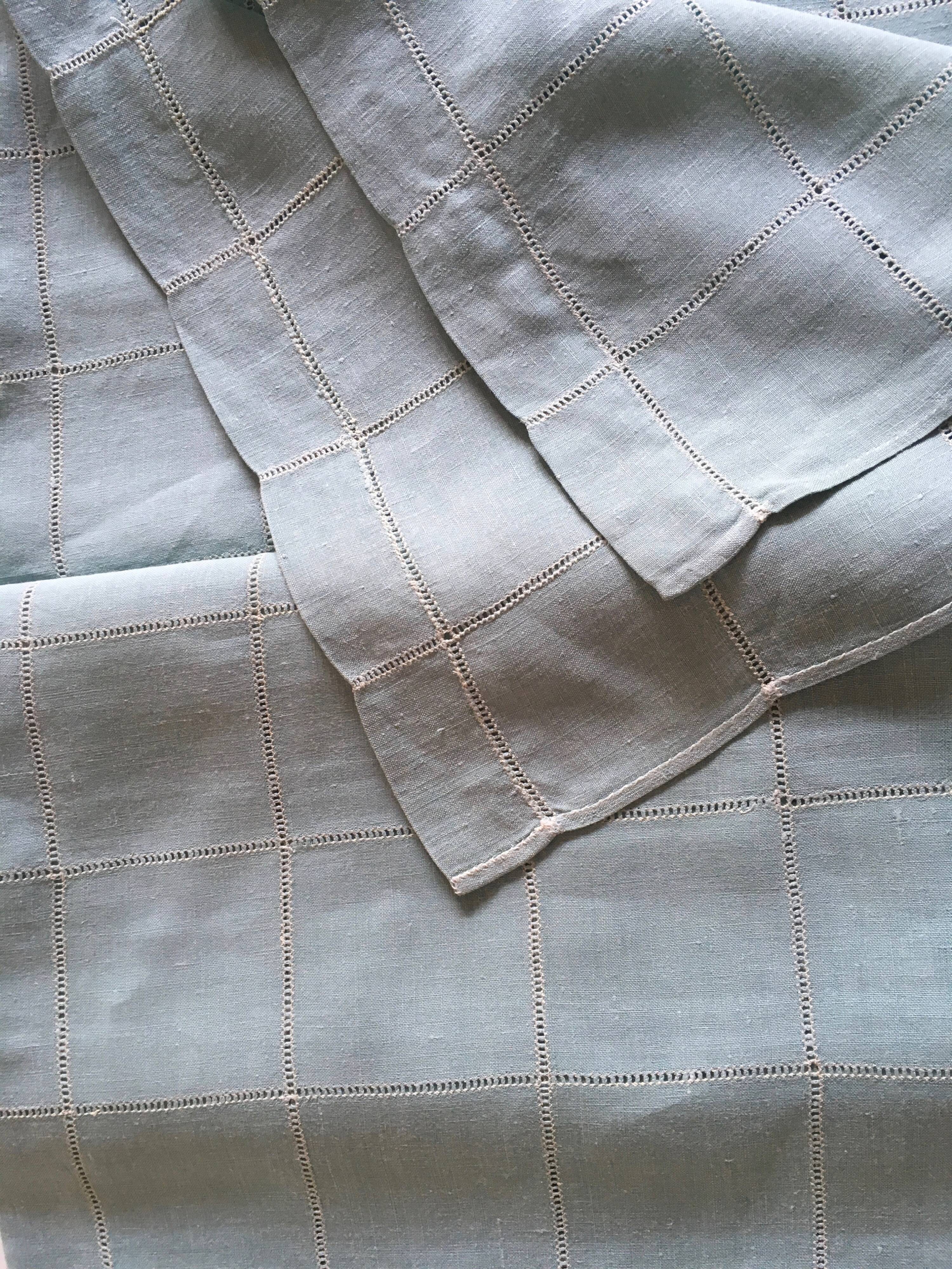 1960s 170cmx150cm linen slick