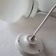 White opaline pendant light