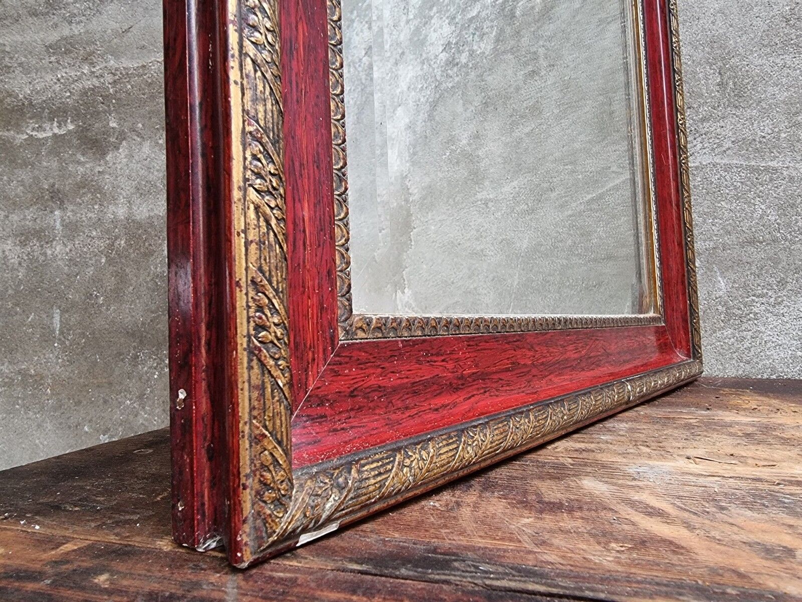 Antique French mirror wall mirror