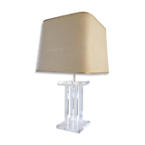 Plexiglas lamp from the designated David Lange crystal model year 1970